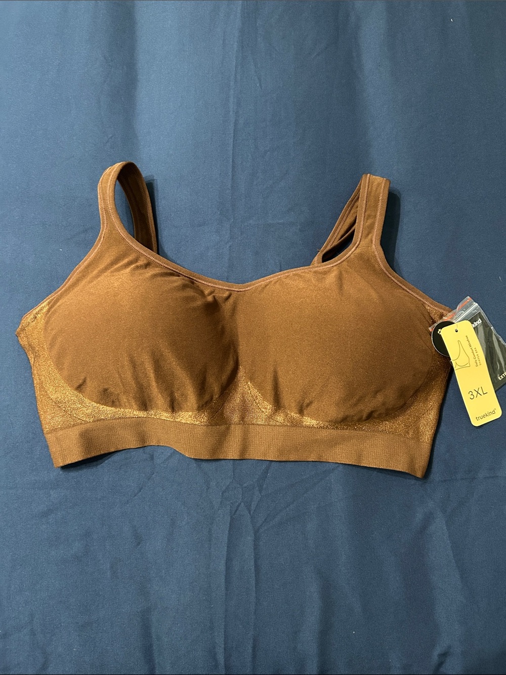 Seamless Support Bra in Brown - 3XL